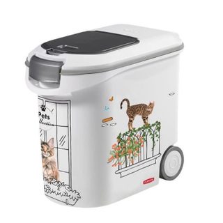 Curver Conteneur à croquettes - 35L/12 kg - PETS COLLECTION - Pour chat