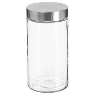 Bocal en Verre  Guy  1,7L Transparent & Argent