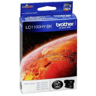 Cartouche d'encre Brother LC-1100HYBK haute capacité noir