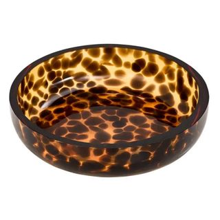 Porte-Savon en Verre  Dotty  11cm Marron