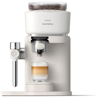 Machine à expresso BAR400/00 cafetière à grain Latte Blanche