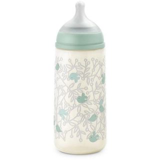 Suavinex Birdies Anticolic Baby Bottle biberon Pink 360 ml