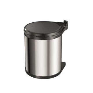 Poubelle encastrable à ouverture automatique 15L Inox