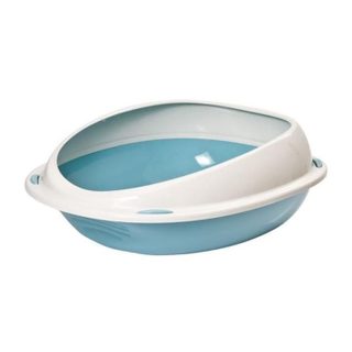 Aime Bac a litiere ovale - Avec rebord amovible - Pour chat