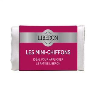 Lot de 6 minichiffons LIBERON