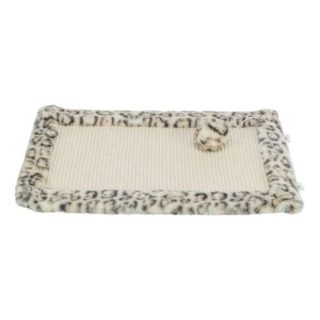 Trixie Tapis griffoir pour chat LEO 55 x 35 cm crème imprimé léopard sisal