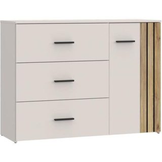 Market24 Commode - 3 tiroirs - Cachemire - L120 x P41x H90 cm - WAIKATO