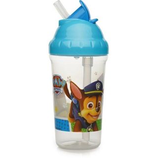Thermobaby Bouteille Paw Patrol 295 ml Anti-fuite Paille Intégrée