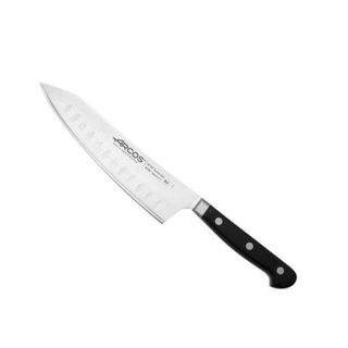 Arcos Couteau santoku 18cm 229900 rocking santoku alvéolé