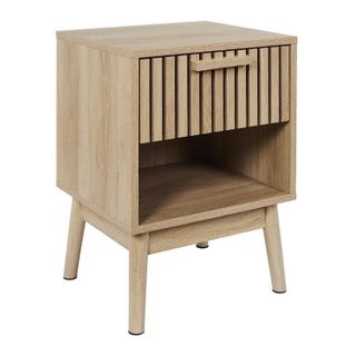 The Home Deco Factory Chevet en bois 1 tiroir Klaus - Type: Chevet