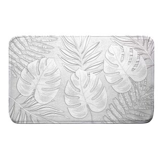 Tapis de bain Feuilles d ambre