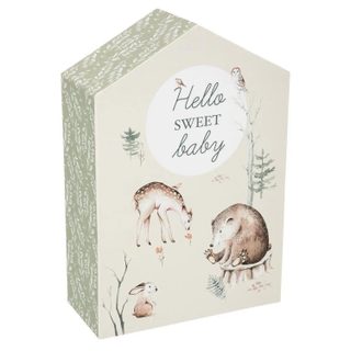 Coffret de Naissance Maison  Forêt  30cm Multicolore