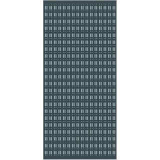 Proloisirs Tapis d’extérieur pour salon détente ou repas perle/graphite 240 x 150 cm