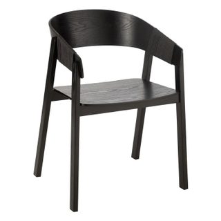 Chaise en Bois  Naga  76cm Noir