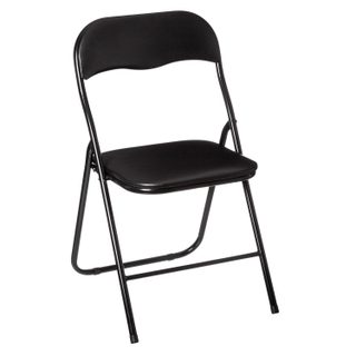 Chaise pliante - Noir