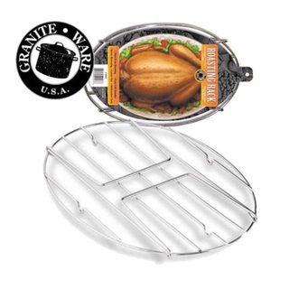 Grille en acier nickelé pour cocotte 33cm - 002007