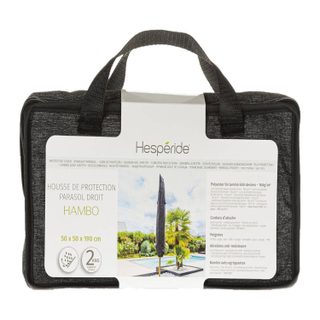 Hespéride Housse de protection "Hambo" pour parasol droit 190x50x50cm en polyester