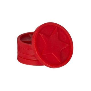 Lot de 5 Cires Parfumées à Brûler  Etoile  45g Fruits Rouges