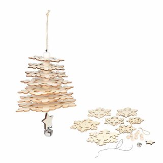 Décoration de Noël  Flocon à Monter  Naturel