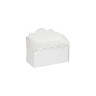 Banc & Coffre de Rangement  Douceur  60cm Blanc
