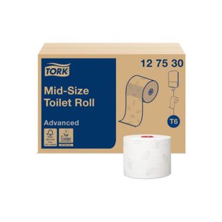 Tork Papier toilette rouleau Midi, 2 couches, 100 m