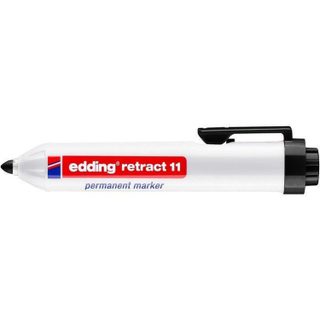 Edding Marqueur indelebile retractable noir