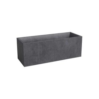 Artevasi sydney jardinière rectangulaire 80 cm, anthracite, plastique, 57 l