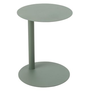 Table d'Appoint Ronde en Métal  Reva  50cm Vert