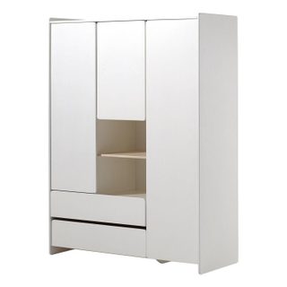 Paris Prix Armoire 3 Portes & 2 Tiroirs "Kiddy" 190cm