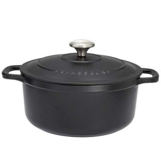 Cocotte ronde en fonte émaillée 18cm noire sublime - PUC471801