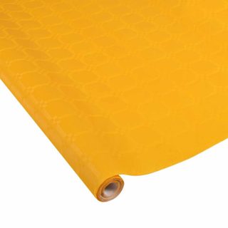 Nappe Papier  Damassée  1,18x5m Moutarde