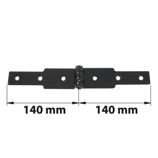 Afbat Charnière à conge 50x30 2xl140mm