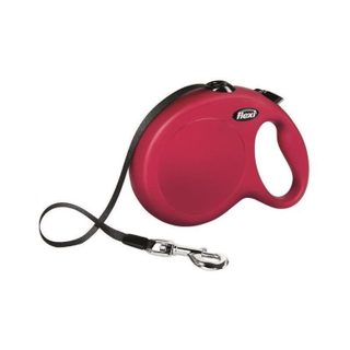 Flexi KERBL Laisse-sangle NewClassic L - Longueur: 8 m - Poids max: 50 kg - Rouge - Pour chien