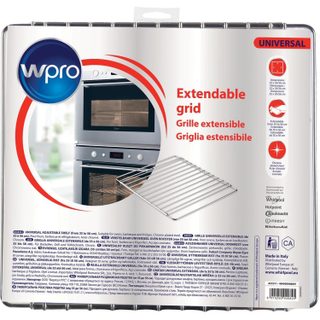 Wpro Grille de four extensible ACC011 chromée 35-56 cm