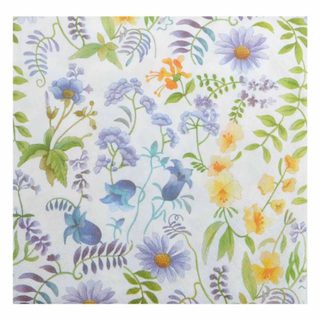 Lot de 20 Serviettes en Papier  Printemps  33x33cm Multicolore