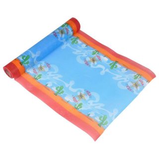 Chemin de Table Jetable  Cowboy  28cmx5m Bleu