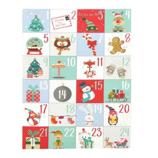 Artdesign Stickers de Noël Calendrier de l'Avent