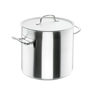 Marmite traiteur inox 24cm + couvercle - 50124