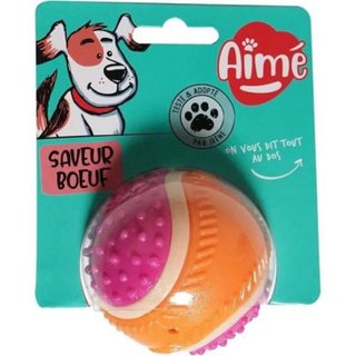 Aime Balle pour chien - 5 en 1 Saveur Bœuf