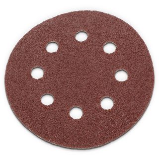 Lot de 5 disques auto-aggripants - grain 120 - Ø 115 mm