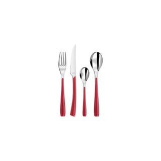 Amefa Ménagère 24 pièces rouge 2224RDAF11C71