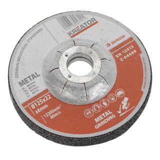 Disques à ébarber - métaux - Ø 115 x 6 mm - 3 pièces