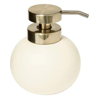Distributeur de Savon  Duo  12cm Ivoire