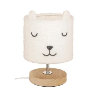 Lampe à Poser Bouclette  Toxey  23cm Blanc