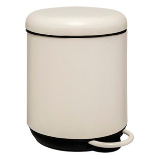 Poubelle de Salle de Bain  Duo  5L Ivoire