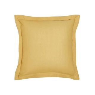 Todays Tools Taie d'oreiller TODAY Essential - 63 x 63+5 cm - 100% Coton uni - Ocre