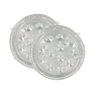 Fackelmann Lot de 2 packs de 10 plats à escargots - Aluminium - 17 5 cm