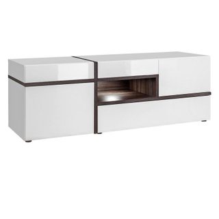 Paris Prix Meuble TV Design LED Cross 150cm