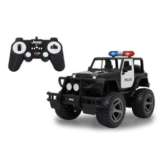 Voiture télécommandée Jeep Wrangler Police 1:14 2,4GHz