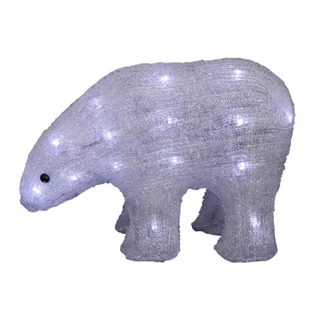 Ours lumineux solaire a led blanc